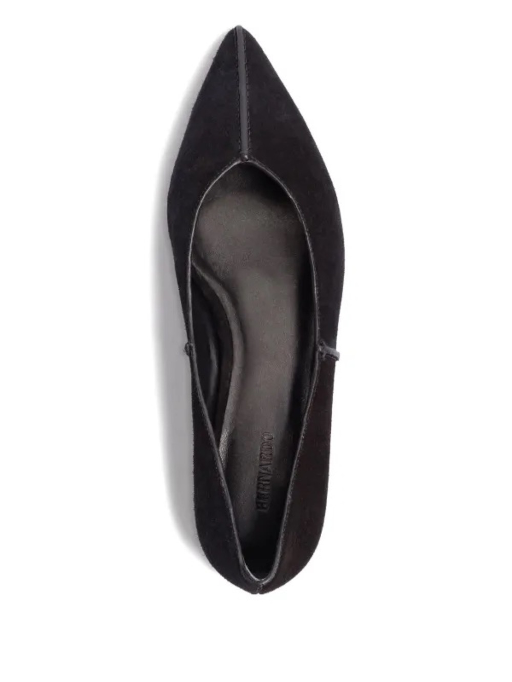 Bernardo Pointed Toe Suede Flats 7.5